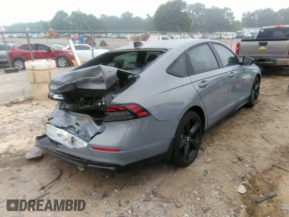 2025 Honda Accord Sport-L with VIN 1HGCY2F7XSA022835, listed as a IAAI auction lot 42414185 with 7,473 mi miles and . Bid and sale history available at DreamBid. Image 4.
