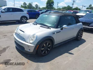 2008 MINI Convertible S with VIN WMWRH335X8TU80600, listed as a IAAI auction lot 42558412 with 105,970 mi miles and . Bid and sale history available at DreamBid. Image 2.