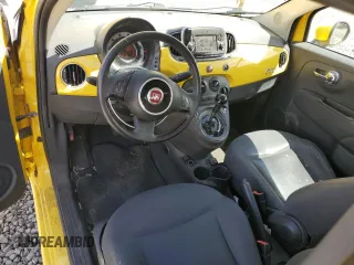 2016 FIAT 500 Pop with VIN 3C3CFFAR7GT122285, listed as a Copart auction lot 57107675 with 80,472 mi miles and Clean title. Bid and sale history available at DreamBid. Image 8.