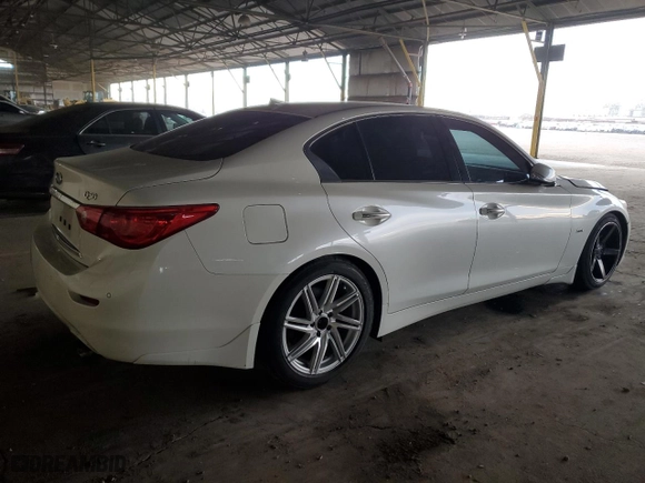 2017 Infiniti Q50 3.0t Premium with VIN JN1EV7AP6HM731132, listed as a Copart auction lot 86738684 with NaN miles and Salvage Title. Bid and sale history available at carsss.com. Image 3.