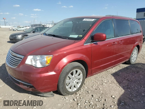 2015 Chrysler Town & Country LX with VIN 2C4RC1AG9FR710478, listed as a Copart auction lot 54244935 with 135,621 mi miles and Clean Title. Bid and sale history available at carsss.com. Image 1.