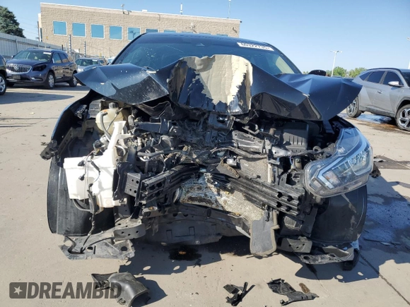 2023 Nissan Versa S with VIN 3N1CN8DV6PL818075, listed as a Copart auction lot 60322735 with 40,067 mi miles and Salvage title. Bid and sale history available at DreamBid. Image 5.