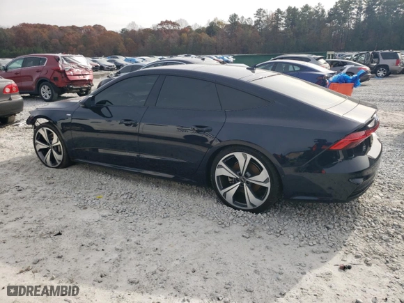 2022 Audi A7 Prestige with VIN WAUV2BF26NN037484, listed as a Copart auction lot 82623674 with 65,874 mi miles and Salvage Title. Bid and sale history available at carsss.com. Image 2.