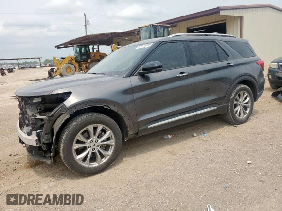 2020 Ford Explorer Limited z VIN 1FMSK7FH7LGB52079, wystawiony jako Copart lot #57171055 z przebiegiem 45 015 mil mil oraz Szkoda całkowita • Salvage title. Historia ofert i sprzedaży dostępna na DreamBid. Obrazek 1.