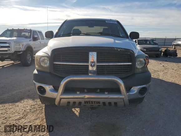 2007 Dodge 1500 ST with VIN 1D7HU18P17J510799, listed as a Copart auction lot 86441554 with 279,519 mi miles and Salvage Title. Bid and sale history available at DreamBid. Image 5.
