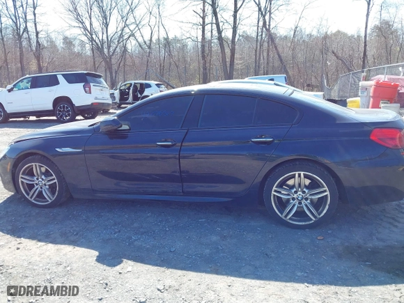 2014 BMW 6 Series 640i xDrive with VIN WBA6B8C58EDZ72405, listed as a IAAI auction lot 42076517 with 101,704 mi miles. Bid and sale history available at carsss.com. Image 14.