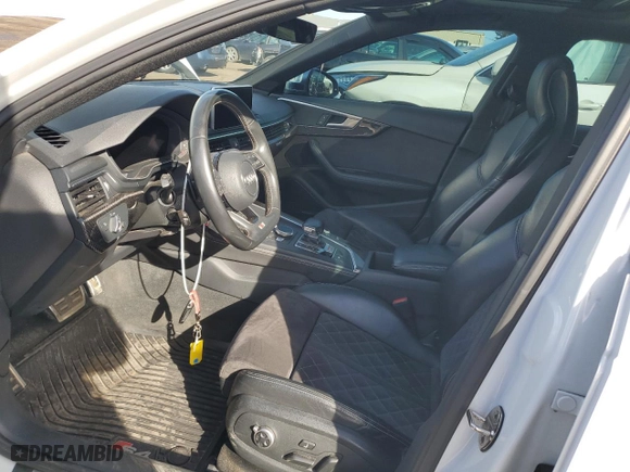 2019 Audi S4 Premium Plus with VIN WAUB4AF44KA114767, listed as a Copart auction lot 48105045 with 81,730 mi miles and Salvage Title. Bid and sale history available at carsss.com. Image 7.