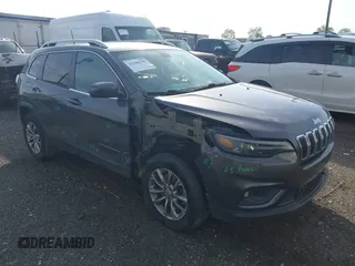 2019 Jeep Cherokee Latitude Plus with VIN 1C4PJMLB8KD208039, listed as a IAAI auction lot 42166196 with 126,327 mi miles and . Bid and sale history available at carsss.com. Image 1.