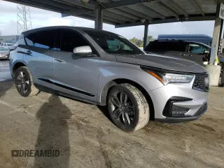 2019 Acura RDX w/A-Spec Pkg with VIN 5J8TC2H65KL037329, listed as a Copart auction lot 51444585 with 67,108 mi miles and Salvage title. Bid and sale history available at DreamBid. Image 4.