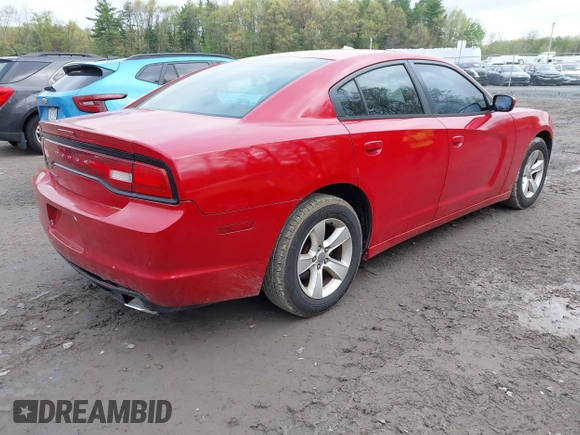 2014 Dodge Charger SE with VIN 2C3CDXBG6EH172058, listed as a IAAI auction lot 42227390 with 174,148 mi miles and . Bid and sale history available at carsss.com. Image 4.