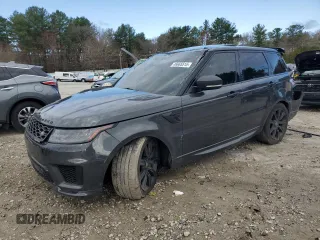 2020 Land Rover Range Rover Sport HST with VIN SALWS2RU2LA882785, listed as a Copart auction lot 46665515 with Not provided miles and Salvage title. Bid and sale history available at DreamBid. Image 1.