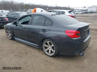 2017 Subaru WRX with VIN JF1VA1B69H9802733, listed as a IAAI auction lot 41748034 with 159,169 mi miles. Bid and sale history available at carsss.com. Image 3.