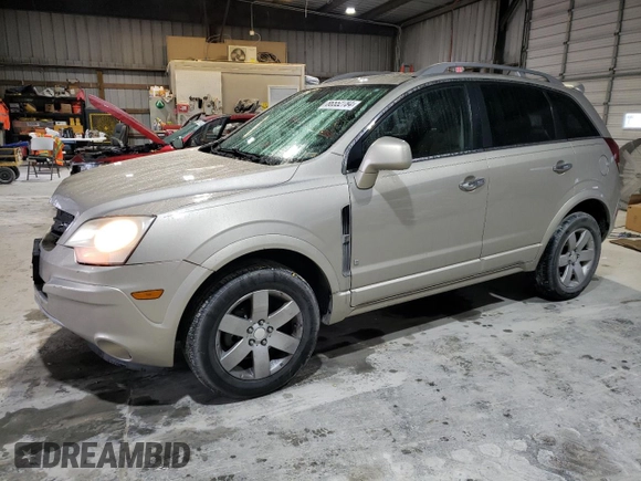 2009 Saturn VUE XR with VIN 3GSCL53PX9S598800, listed as a Copart auction lot 86552784 with 124,735 mi miles and Salvage Title. Bid and sale history available at carsss.com. Image 1.