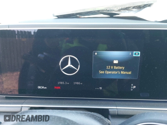 2025 Mercedes-Benz GLS 450 with VIN 4JGFF5KEXSB308035, listed as a IAAI auction lot 41814613 with 1,985 mi miles and . Bid and sale history available at DreamBid. Image 7.