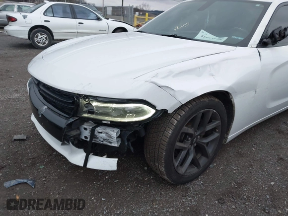 2019 Dodge Charger SXT with VIN 2C3CDXBG9KH598841, listed as a IAAI auction lot 41093938 with 112,359 mi miles. Bid and sale history available at carsss.com. Image 6.