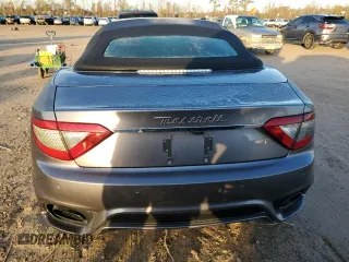 2019 Maserati GranTurismo Convertible Sport with VIN ZAM45VMAXK0345294, listed as a Copart auction lot 87827585 with 0 mi miles and Non Repairable. Bid and sale history available at carsss.com. Image 6.