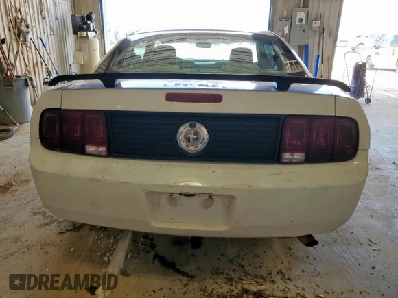 2006 Ford Mustang Standard with VIN 1ZVFT80N965159930, listed as a Copart auction lot 58993635 with 157,415 mi miles and Salvage title. Bid and sale history available at DreamBid. Image 6.