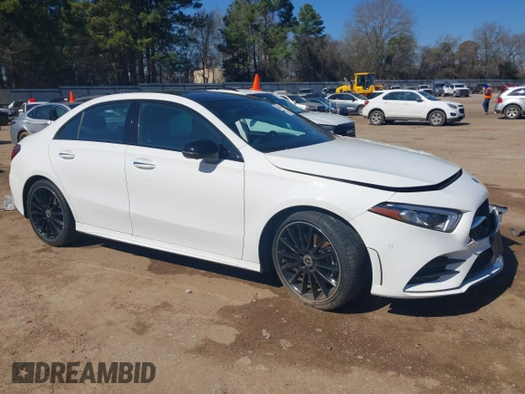 2019 Mercedes-Benz A 220 with VIN WDD3G4FB5KW026009, listed as a IAAI auction lot 41587435 with 40,950 mi miles and . Bid and sale history available at DreamBid. Image 1.