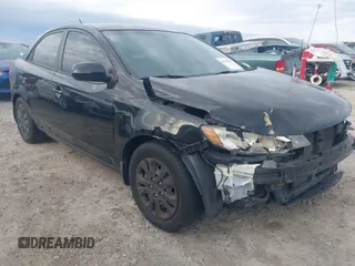 2012 Kia Forte EX with VIN KNAFU4A23C5493666, listed as a IAAI auction lot 41755930 with 203,251 mi miles. Bid and sale history available at carsss.com. Image 1.