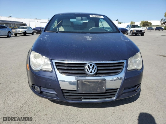 2011 Volkswagen Eos Komfort with VIN WVWBA7AH1BV001182, listed as a Copart auction lot 53120635 with 109,082 mi miles and Clean Title. Bid and sale history available at carsss.com. Image 5.