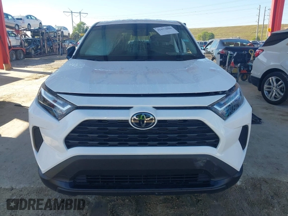 2024 Toyota RAV4 LE with VIN 2T3H1RFV7RC292151, listed as a IAAI auction lot 41673806 with 6,592 mi miles. Bid and sale history available at carsss.com. Image 12.