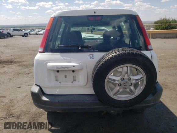 2001 Honda CR-V EX with VIN JHLRD17631S027116, listed as a Copart auction lot 67655854 with 186,492 mi miles and Salvage Title. Bid and sale history available at carsss.com. Image 6.