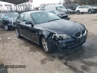 2008 BMW 5 Series 528xi with VIN WBANV13538CZ56228, listed as a IAAI auction lot 41842631 with 92,806 mi miles. Bid and sale history available at carsss.com. Image 1.