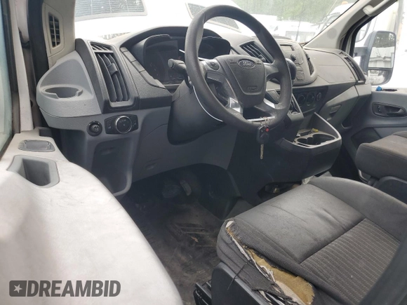 2015 Ford Transit with VIN 1FTSW3XG3FKA10322, listed as a Copart auction lot 53307645 with Not Provided miles and Salvage Title. Bid and sale history available at DreamBid. Image 8.