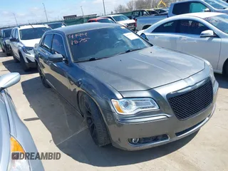 2012 Chrysler 300 S with VIN 2C3CCABG2CH155173, listed as a IAAI auction lot 41941875 with 191,313 mi miles and . Bid and sale history available at carsss.com. Image 1.