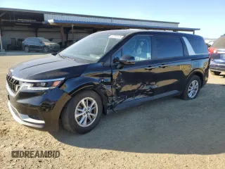 2023 Kia Carnival LX with VIN KNDNB4H36P6243731, listed as a Copart auction lot 42234125 with 20,918 mi miles and Salvage Title. Bid and sale history available at carsss.com. Image 1.