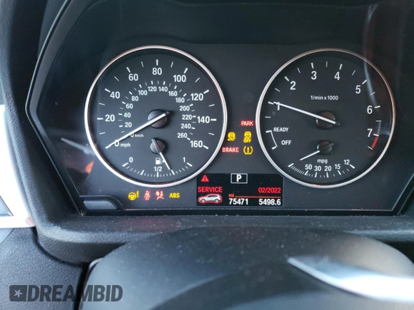 2017 BMW X1 xDrive28i with VIN WBXHT3C30H5F71865, listed as a Copart auction lot 67841122 with 75,471 mi miles. Bid and sale history available at carsss.com. Image 9.