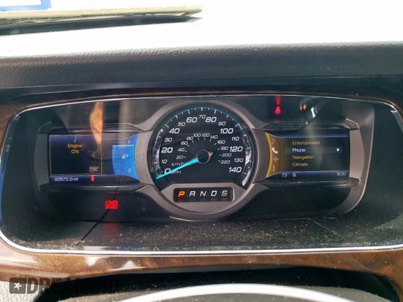 2013 Ford Taurus Limited z VIN 1FAHP2F89DG187913, wystawiony jako Copart lot #57096865 z przebiegiem 93 575 mil mil oraz Szkoda całkowita • Salvage title. Historia ofert i sprzedaży dostępna na DreamBid. Obrazek 9.