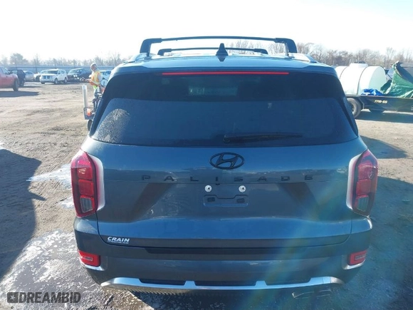 2022 Hyundai Palisade Calligraphy with VIN KM8R74HE7NU391637, listed as a IAAI auction lot 41644463 with 49,913 mi miles. Bid and sale history available at carsss.com. Image 16.