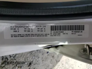 2007 Chrysler Sebring Limited z VIN 1C3LC66K47N548939, wystawiony jako Copart lot #78878654 z przebiegiem 196 168 mil mil oraz Szkoda całkowita • Salvage title. Historia ofert i sprzedaży dostępna na DreamBid. Obrazek 14.