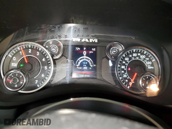 2024 Ram 2500 Big Horn с VIN 3C6UR5DJ3RG353713, выставлен на аукционе Copart как лот 63202265 с пробегом 5 551 миль миль и Чистый • Clean title. История ставок и продаж доступна на DreamBid. Изображение 9.