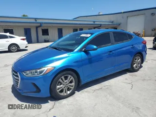 2017 Hyundai Elantra SE with VIN KMHD84LF4HU062678, listed as a Copart auction lot 61173695 with 10,159 mi miles and Salvage title. Bid and sale history available at DreamBid. Image 1.