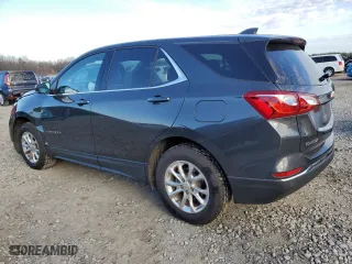 2020 Chevrolet Equinox LT with VIN 2GNAXUEV9L6241876, listed as a Copart auction lot 46735345 with 96,445 mi miles and Salvage Title. Bid and sale history available at carsss.com. Image 2.