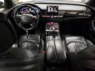2014 Audi A8 3.0T z VIN WAURGAFD1EN009932, wystawiony jako Copart lot #84607914 z przebiegiem 87 981 mil mil oraz Szkoda całkowita • Salvage title. Historia ofert i sprzedaży dostępna na DreamBid. Obrazek 8.
