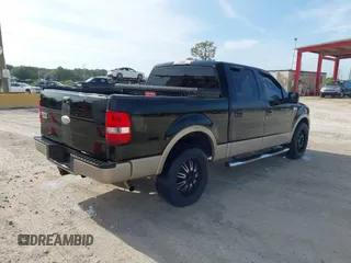 2007 Ford F-150 XLT with VIN 1FTPW12V87KC92863, listed as a IAAI auction lot 42410837 with 150,213 mi miles and . Bid and sale history available at DreamBid. Image 4.