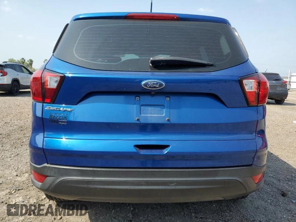 2019 Ford Escape S with VIN 1FMCU0F78KUB00277, listed as a Copart auction lot 51641335 with 69,008 mi miles and Salvage title. Bid and sale history available at DreamBid. Image 6.