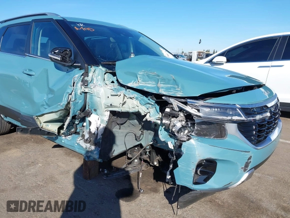 2024 Kia Seltos EX with VIN KNDERCAA0R7520708, listed as a IAAI auction lot 41687597 with 10,470 mi miles and . Bid and sale history available at DreamBid. Image 6.