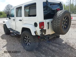 2017 Jeep Wrangler Unlimited Sahara with VIN 1C4BJWEG8HL734572, listed as a IAAI auction lot 41863636 with 123,979 mi miles. Bid and sale history available at carsss.com. Image 6.