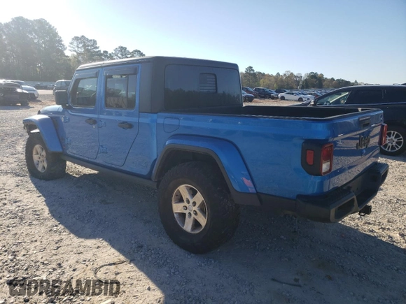 2020 Jeep Gladiator Sport S с VIN 1C6HJTAG4LL175780, выставлен на аукционе Copart как лот 50203395 с пробегом 74 477 миль миль и Списание • Salvage title. История ставок и продаж доступна на DreamBid. Изображение 2.