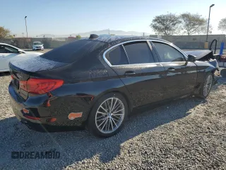 2020 BMW 5 Series 530e with VIN WBAJA9C05LCD74527, listed as a Copart auction lot 47013875 with Not Provided miles and Salvage Title. Bid and sale history available at DreamBid. Image 3.