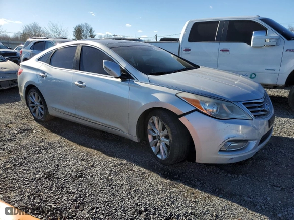 2012 Hyundai Azera with VIN KMHFH4JGXCA173752, listed as a Copart auction lot 83555664 with 177,711 mi miles and Clean Title. Bid and sale history available at carsss.com. Image 4.