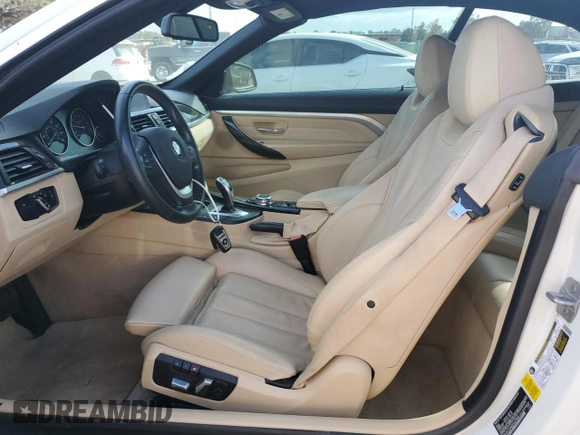 2016 BMW 4 Series 428i with VIN WBA3V7C54G5A27939, listed as a Copart auction lot 80689834 with 66,698 mi miles and Salvage title. Bid and sale history available at DreamBid. Image 7.