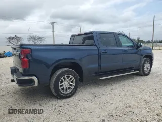 2021 Chevrolet Silverado 1500 LT with VIN 3GCUYDET2MG286536, listed as a Copart auction lot 79515474 with 53,626 mi miles and Salvage Title. Bid and sale history available at carsss.com. Image 3.