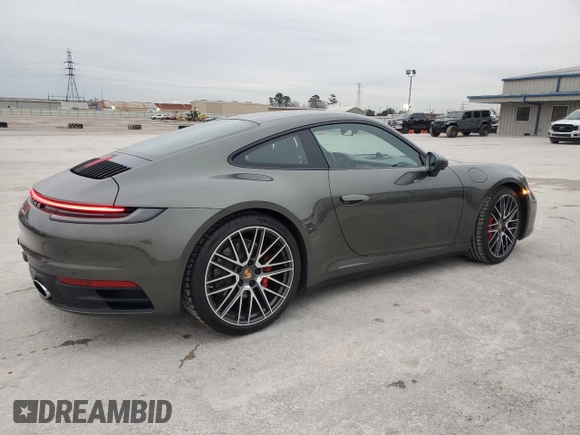 2024 Porsche 911 Carrera S with VIN WP0AB2A94RS219603, listed as a Copart auction lot 88951115 with 3,413 mi miles and Salvage Title. Bid and sale history available at carsss.com. Image 3.