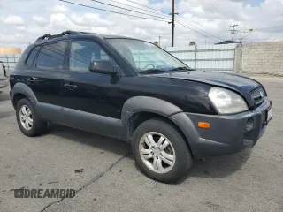 2006 Hyundai Tucson GLS with VIN KM8JN12D46U361496, listed as a Copart auction lot 51490215 with 184,077 mi miles and Clean Title. Bid and sale history available at carsss.com. Image 4.