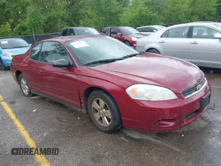 2006 Chevrolet Monte Carlo LT 3.5L z VIN 2G1WM15KX69327219, wystawiony jako IAAI lot #42186373 z przebiegiem 281 867 mil mil oraz . Historia ofert i sprzedaży dostępna na DreamBid. Obrazek 1.